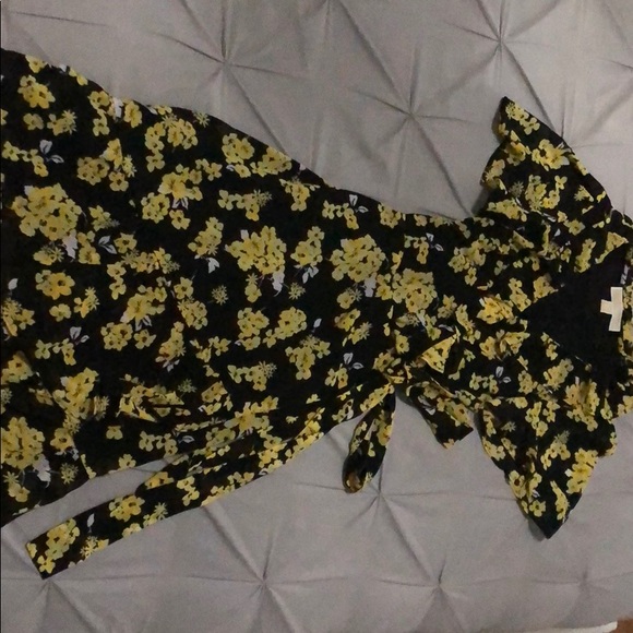 Michael Kors Floral Wrap Dress - Picture 1 of 1